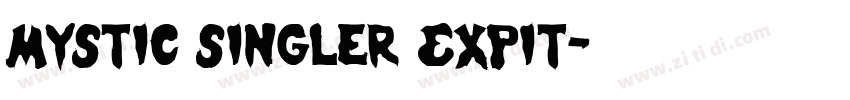 Mystic Singler ExpIt字体转换